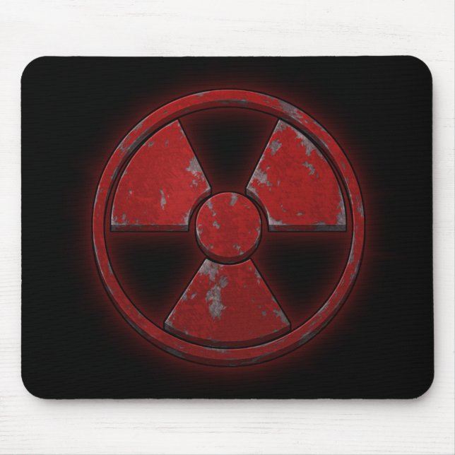 Mousepad Armas nucleares vermelhas (Frente)
