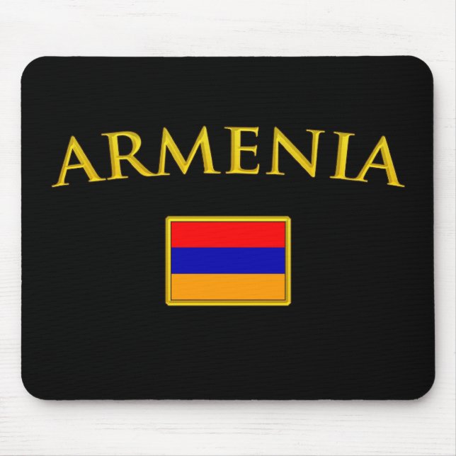 Mousepad Arménia dourada (Frente)