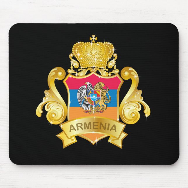Mousepad Arménia Dourado (Frente)