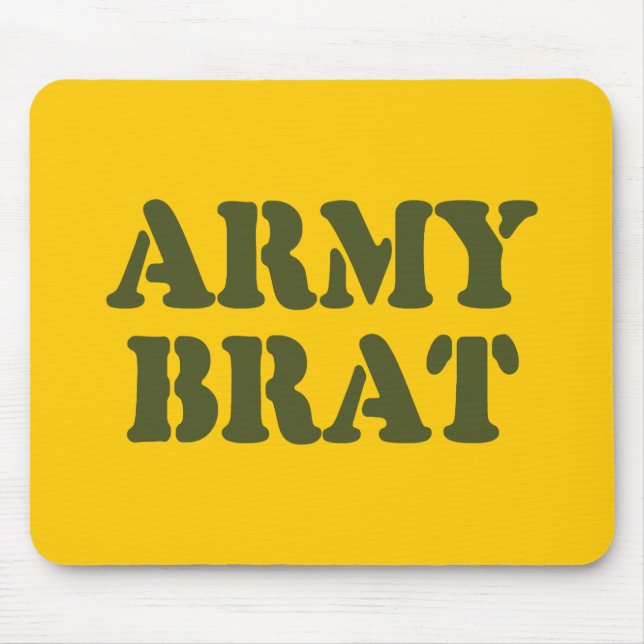 MOUSEPAD ARMY BRAT (Frente)
