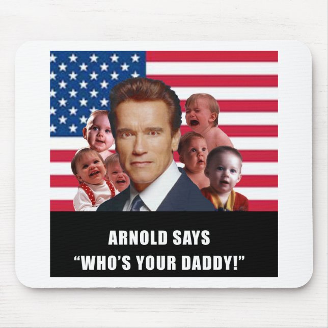 Mousepad Arnold diz (Frente)