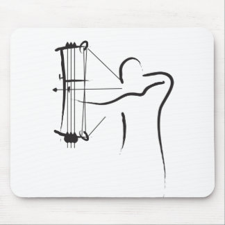Mousepad Arqueiro composto masculino