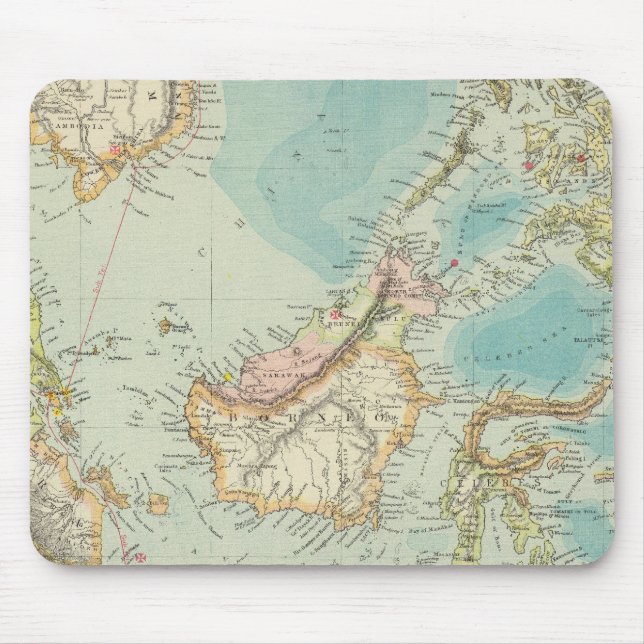 Mousepad Arquipélago Asiático 2 (Frente)