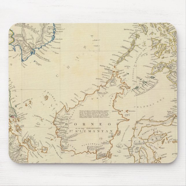 Mousepad Arquipélago Malaio (Frente)