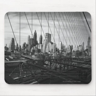 Mousepad Arquitectura da cidade através dos cabos da ponte