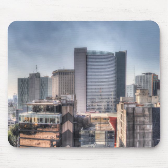 Mousepad Arquitectura da cidade panorâmico de Cidade do (Frente)