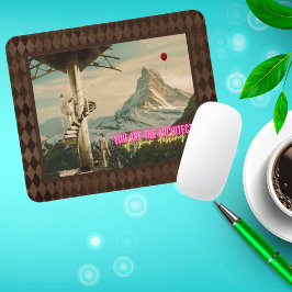 Mousepad Arquiteto da Colagem Surreal do Seu Destino