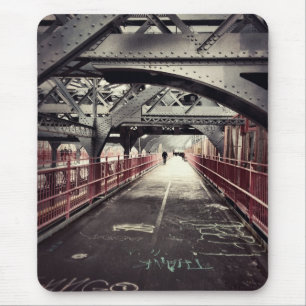 Mousepad Arquitetura da Nova Iorque - ponte de Williamsburg