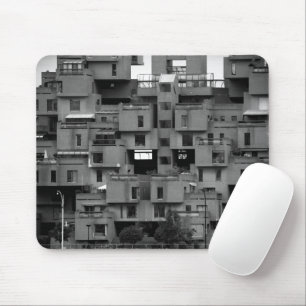 Mousepad Arquitetura em Preto e Branco