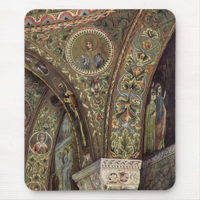 Mousepad Arquitetura venenosa, Arca decorativa em uma Igrej (Frente)