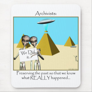 Mousepad Arquivistas - Preservando o Passado (Aliens)