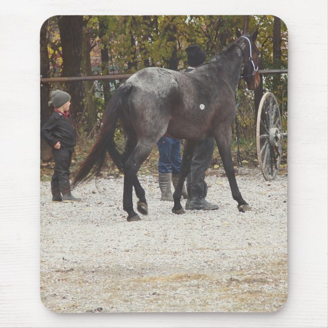 Mousepad Arranjando um novo cavalo (Frente)