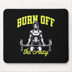 Mousepad Arranjo de Peso Musculação de Construção de Bodybu