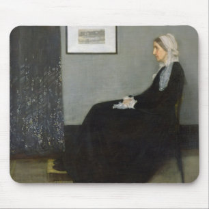 Mousepad Arranjo em No.1 cinzento e preto