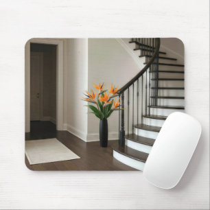 Mousepad Arranjo Floral de Pássaro de Paraíso por Escada