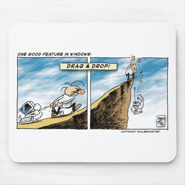 Mousepad Arrasto - e - gota (Frente)