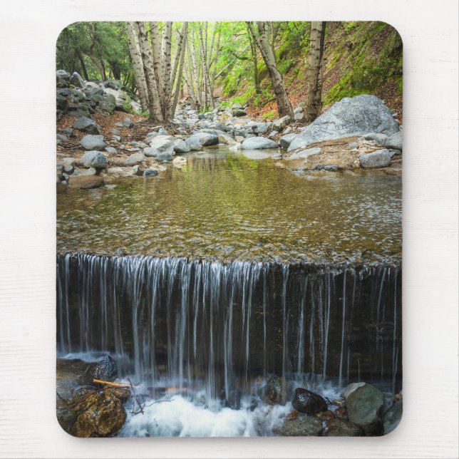 Mousepad Arroyo Waterfall Nature Photography Art Print (Frente)