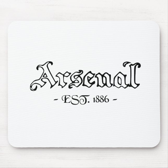 Mousepad Arsenal Retro (Frente)