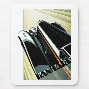 Mousepad Art Deco Automóvel