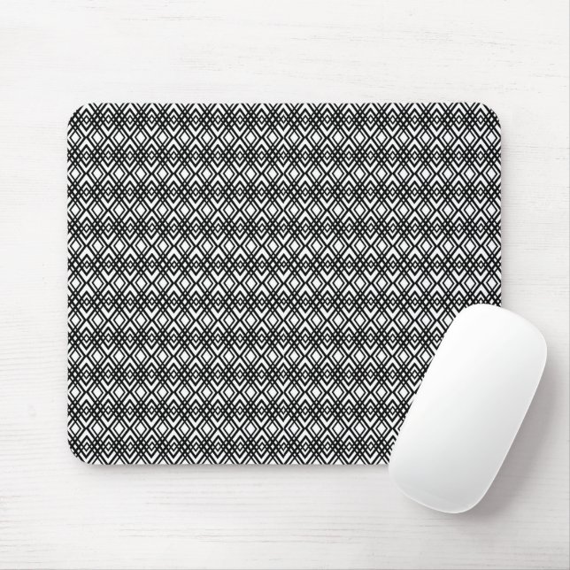 Mousepad Art Deco Diamantes (Com mouse)
