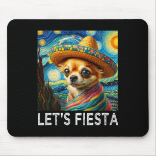Mousepad Art Dog Cinco De Mayo Fiesta Family Matching Group