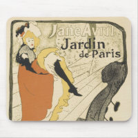 Art Nouveau Dancer Jane Avril por Toulouse Lautrec