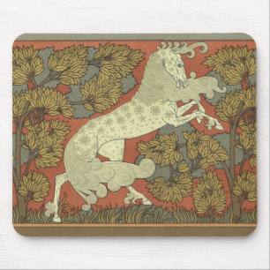 Mousepad Art Nouveau Prancing Horse