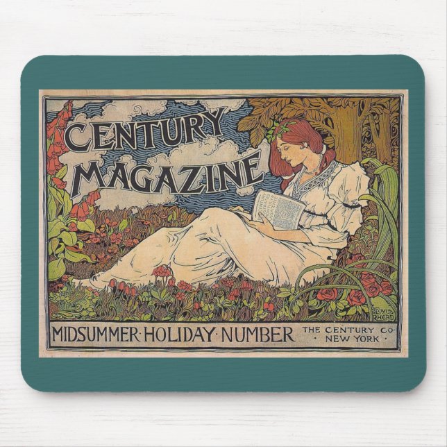 Mousepad Art Nouveau - Revista do Século (Frente)