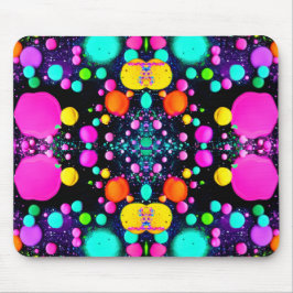 Mousepad arte abstrata brilhante