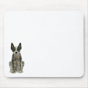 Mousepad Arte ACD - Cão Azul Heeler