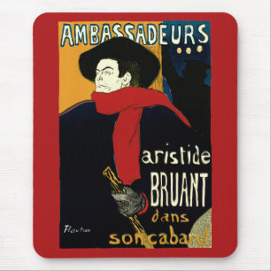 Mousepad Arte Antiga Arte Nova Ambassadeurs, Toulouse Lautr