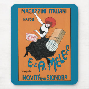 Mousepad Arte Antiga Arte Nova Magazzini Italiani por Capie