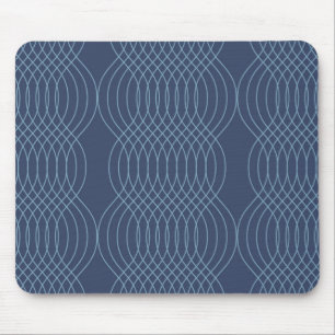 Mousepad Arte azul, decorativa, simples, moderna e moderna