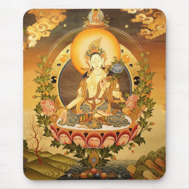 Mousepad Arte budista tibetana (Frente)