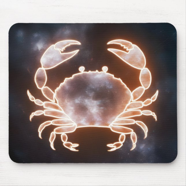 Mousepad Arte Caranguejo Celestial Representando Cons Zodía (Frente)