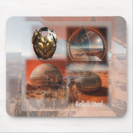 Mousepad Arte da Capa de Relkili Steel