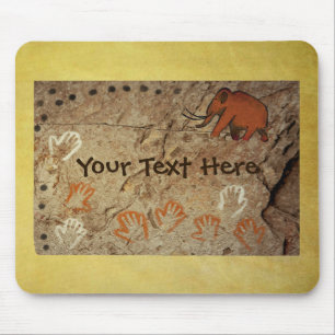 Mousepad Arte Da Caverna Da Idade Do Gelo