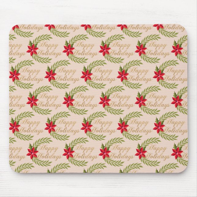 Mousepad Arte da Janela de Natal (Frente)