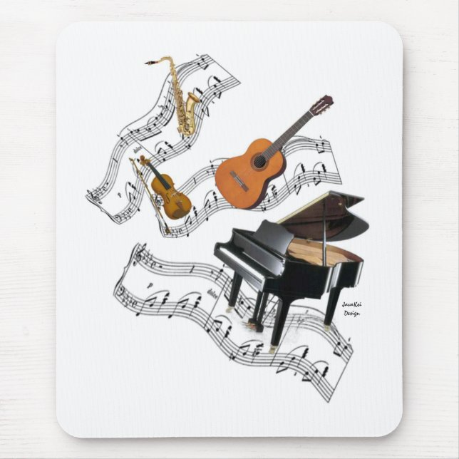 Mousepad Arte da música clássica (Frente)