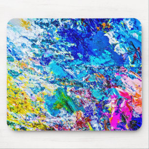 Mousepad Arte da paleta de cores