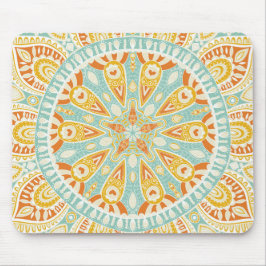 Mousepad Arte de caleidoscópio indiano