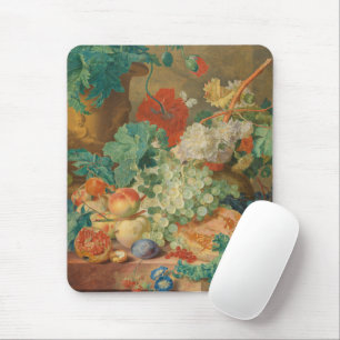 Mousepad Arte de Cozinha Rústica Impressão Vintage de Fruta