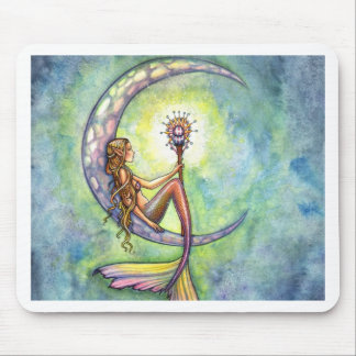 Mousepad Arte de Fada Sereia Fantasia por Molly Harrison
