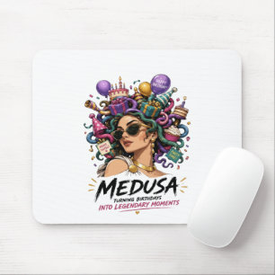 Mousepad Arte de Festa de Aniversário Lendária