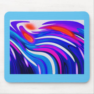 Mousepad Arte de fluxo cósmico