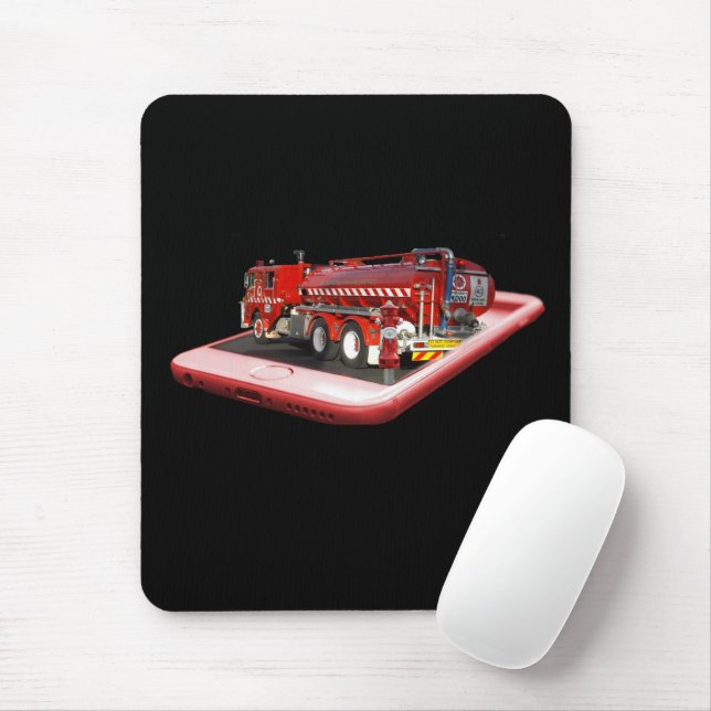 Mousepad Arte de Fogos do Motor (Com mouse)