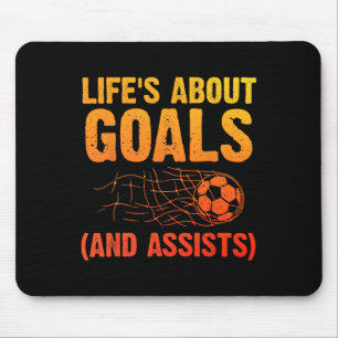 Mousepad Arte de Futebol Legal Para Homens Mulheres Amantes