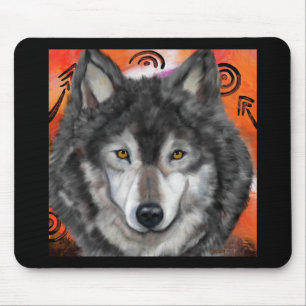 Mousepad Arte de Lobo