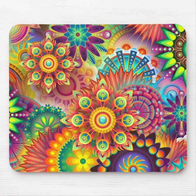 Mousepad arte de mandala (Frente)
