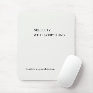 Mousepad Arte de Parede Minimalista Seletiva